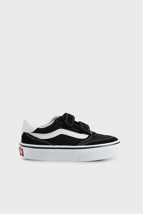 Brooklyn LS V Süet Logolu Casual Unisex Çocuk Ayakkabı VN000DBRBA21 SİYAH-BEYAZ