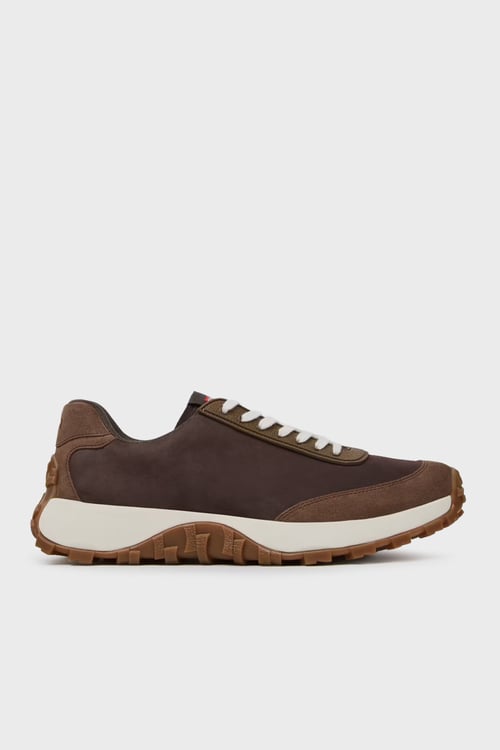 Camper Hakiki Deri Sneaker Erkek Ayakkabı K100928-020 KOYU KAHVE