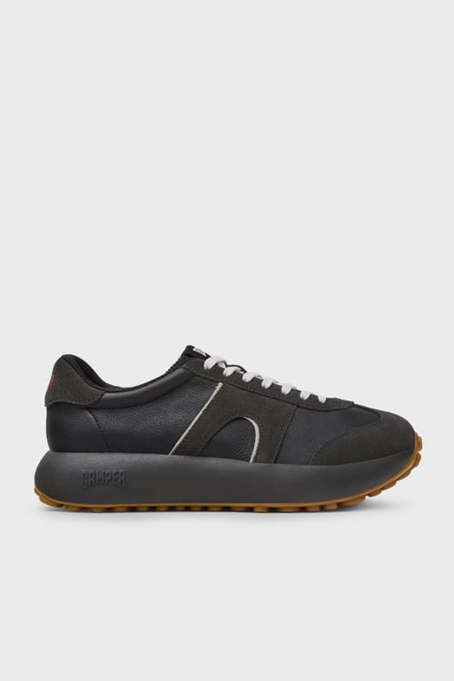 Camper Hakiki Deri Sneaker Erkek Ayakkabı K101070-001 SİYAH