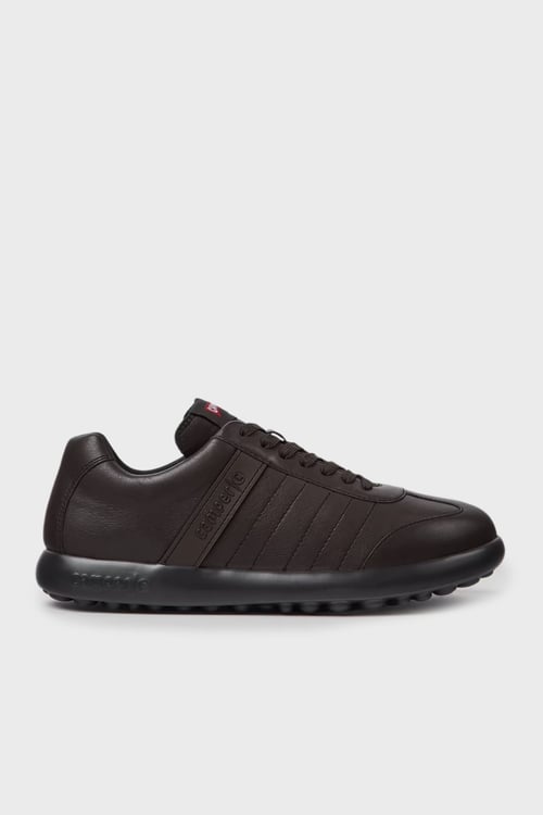 Camper Logolu Deri Sneaker Erkek Ayakkabı K100752-002 KOYU KAHVE