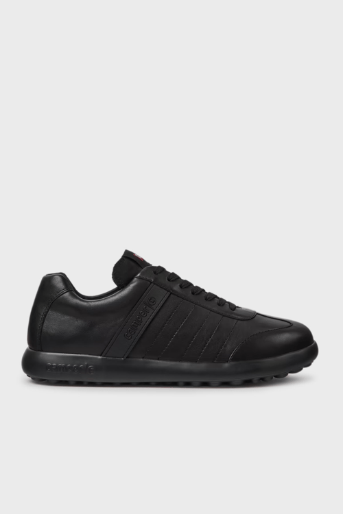 Camper Logolu Deri Sneaker Erkek Ayakkabı K100752-001 SİYAH