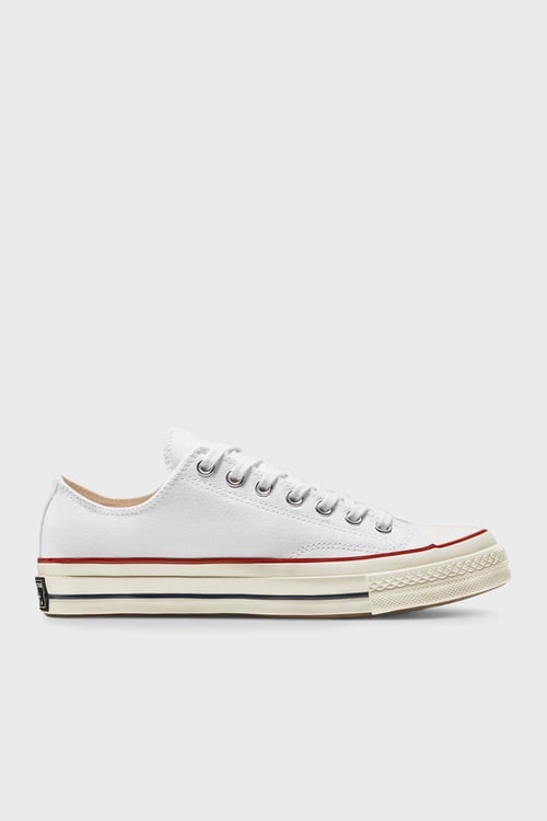 Chuck 70 Kanvas Logolu Sneaker Unisex Ayakkabı 162065C 102 BEYAZ
