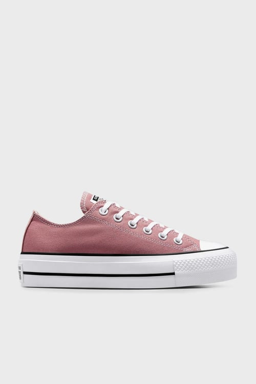 Chuck Taylor All Star Lift Logolu Paltform Taban Sneaker Kadın Ayakkabı A10648C 665 PEMBE