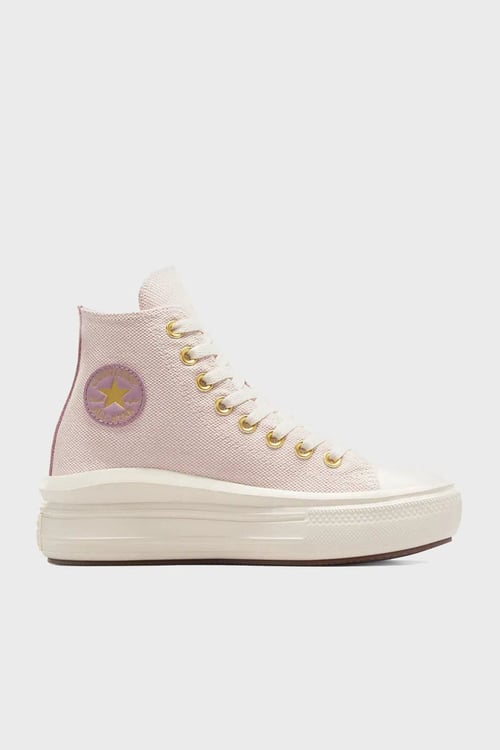 Chuck Taylor All Star Move Kanvas Platform Sneaker Kadın Ayakkabı A12617C 534 LİLA