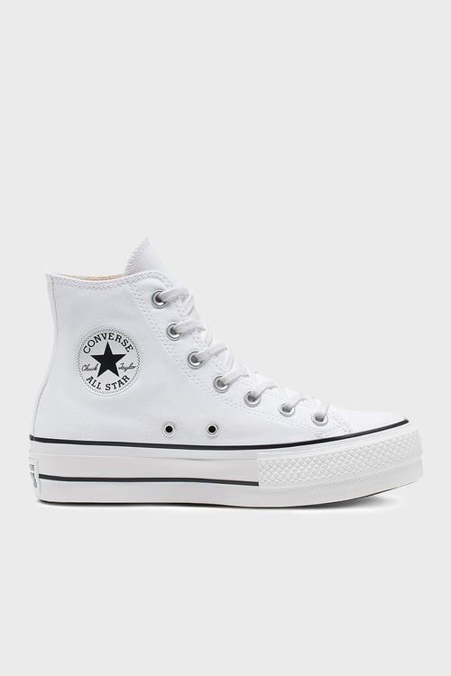 Chuck Taylor All Star Sneaker Kadın Ayakkabı 560846C 102 Beyaz-Siyah-Beyaz