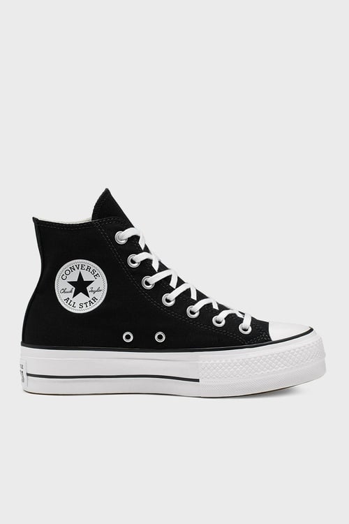 Chuck Taylor All Star Sneaker Kadın Ayakkabı 560845C 001 SİYAH-BEYAZ