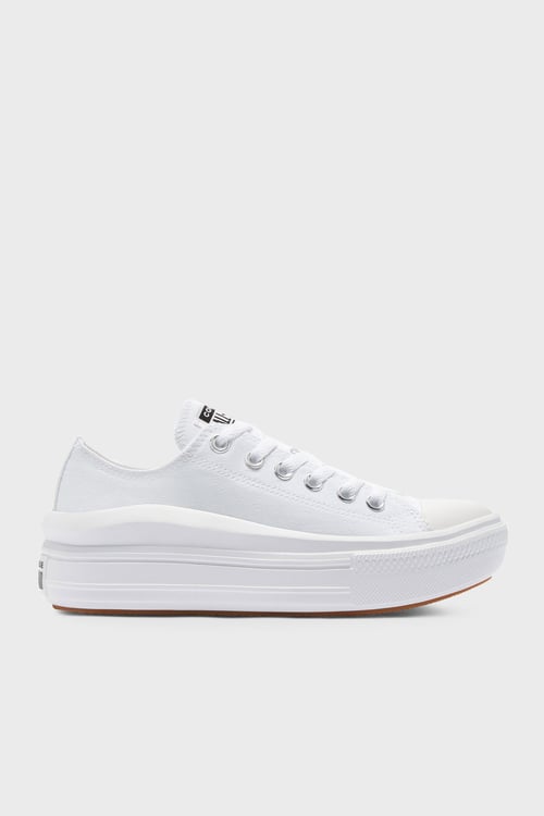 Chuck Taylor Kalın Taban Spor Kadın Ayakkabı 570257C 102 Beyaz-Beyaz-Beyaz