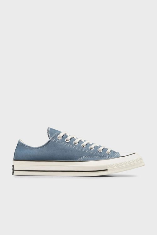 Chuck Taylor Logolu Sneaker Unisex Ayakkabı A08619C 486 LACİVERT