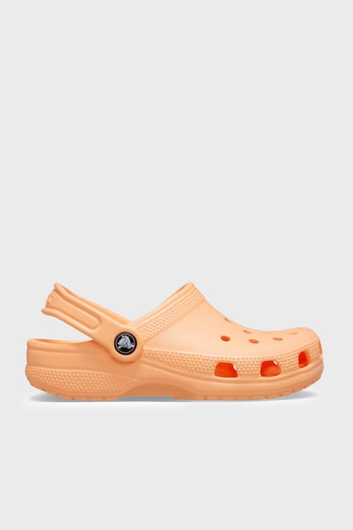Classic Clog K Logolu Çıkarılabilir Kayışlı Kız Çocuk Terlik 206991-86A TURUNCU