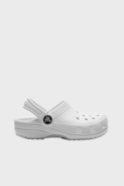 Classic Clog K Logolu Hafif Sandalet Unisex Çocuk Terlik 206991-100 BEYAZ