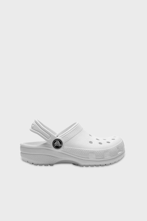 Classic Clog T Logolu Hafif Sandelet Unisex Çocuk Terlik 206990-100 BEYAZ
