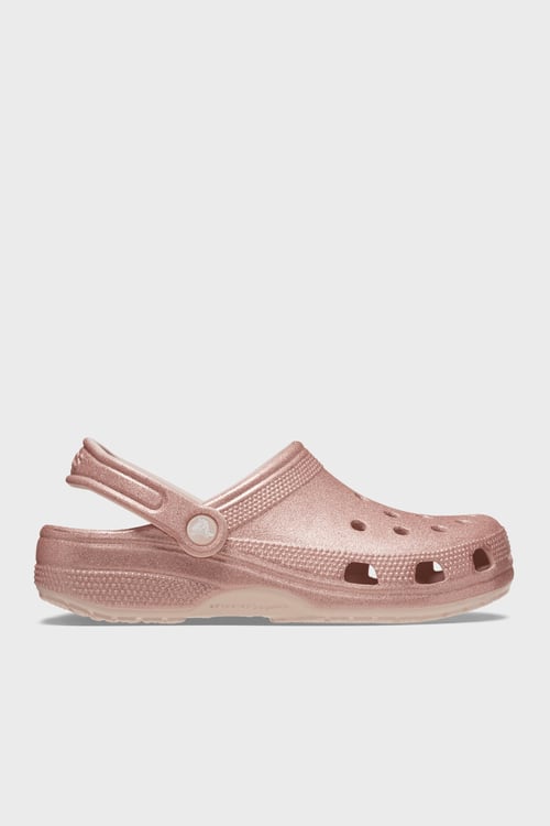 Classic Glitter Clog Logolu Kadın Terlik 205942-6WV PUDRA