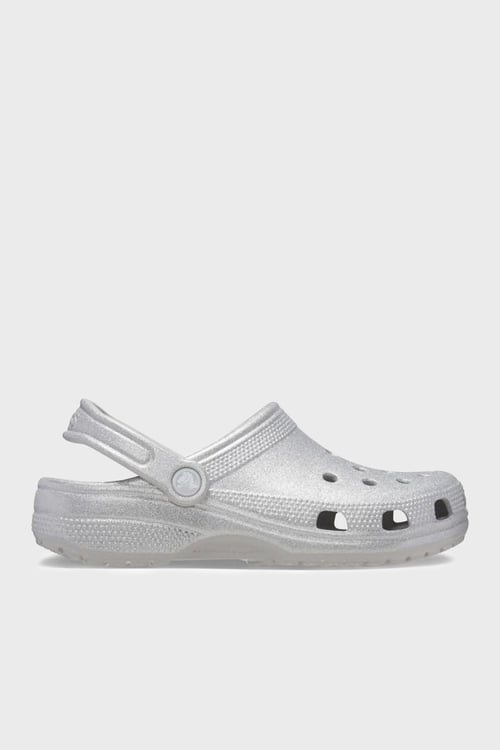 Classic Glitter Clog Sandalet Kadın Terlik 205942-0IC GRİ