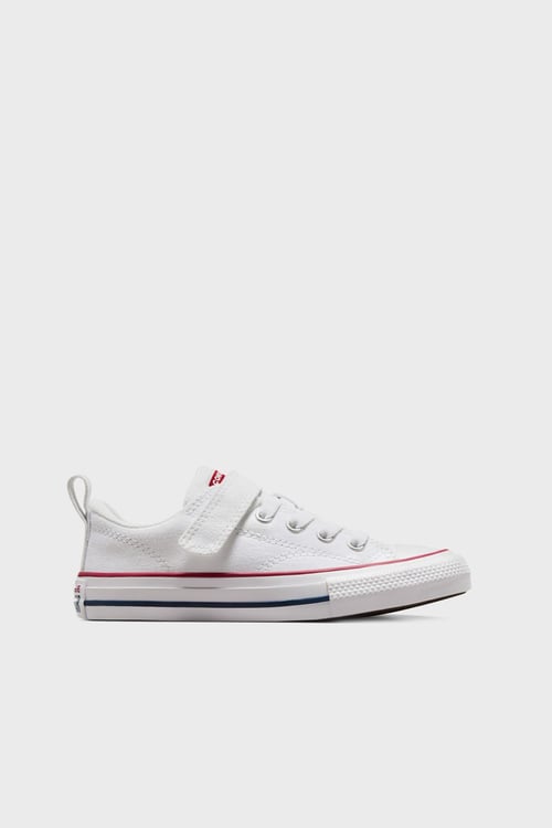 Converse Logolu Cırtlı Sneaker Unisex Çocuk Ayakkabı A07390C 102 BEYAZ