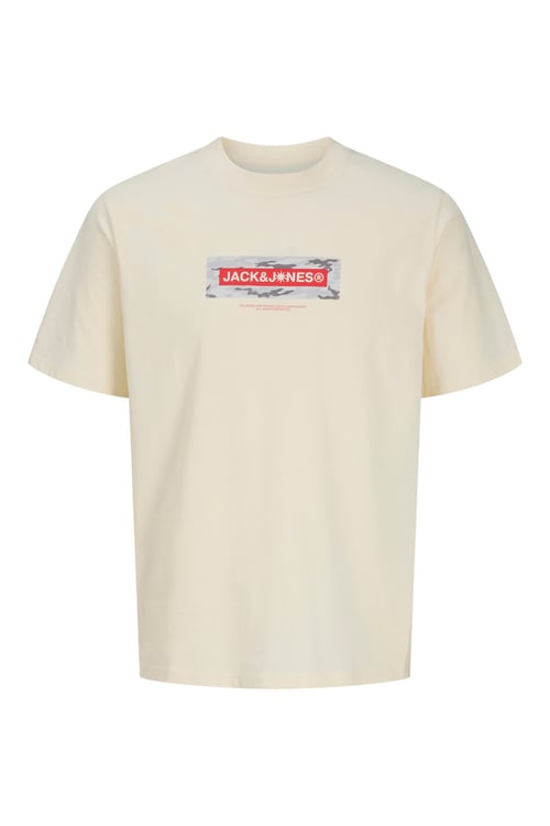 Core Jcobreeze Logo Baskılı Pamuklu Regular Fit Erkek T Shirt 12297851 TAŞ