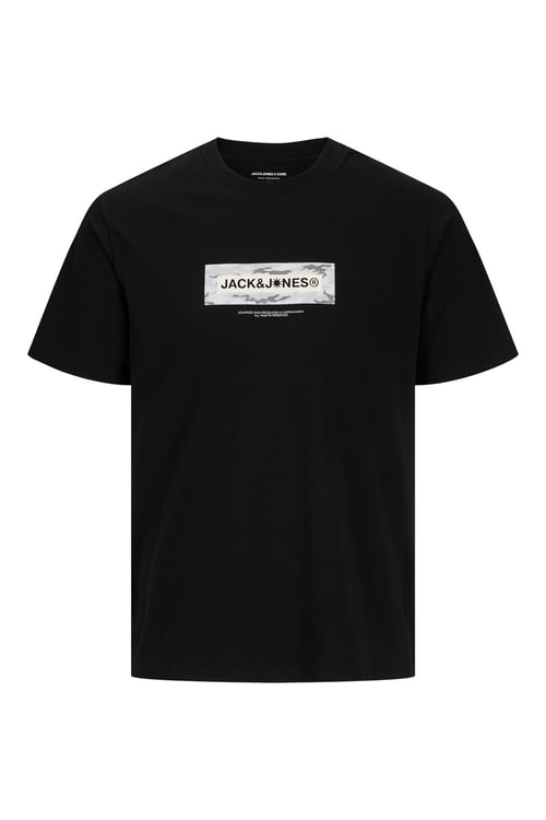 Core Jcobreeze Logo Baskılı Pamuklu Regular Fit Erkek T Shirt 12297851 SİYAH
