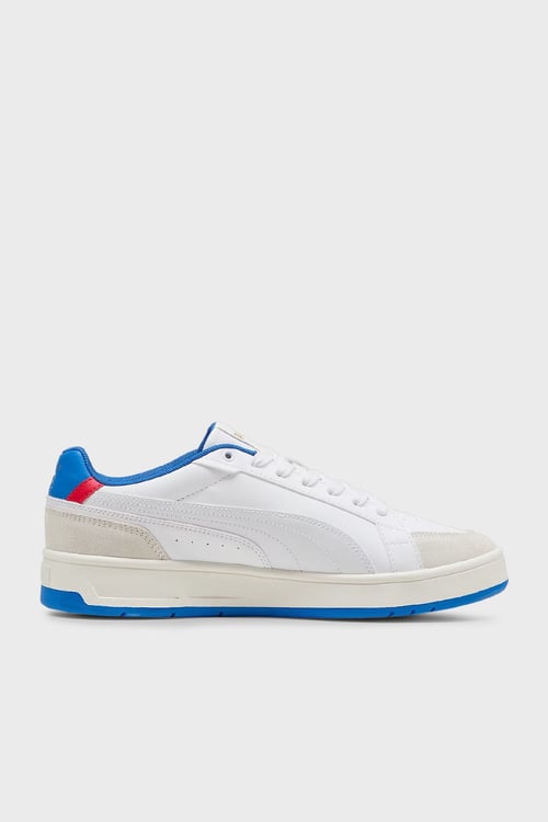 Court Classico Sport Süet Detaylı Logolu Sneaker Erkek Ayakkabı 40073104 BEYAZ-SAKS