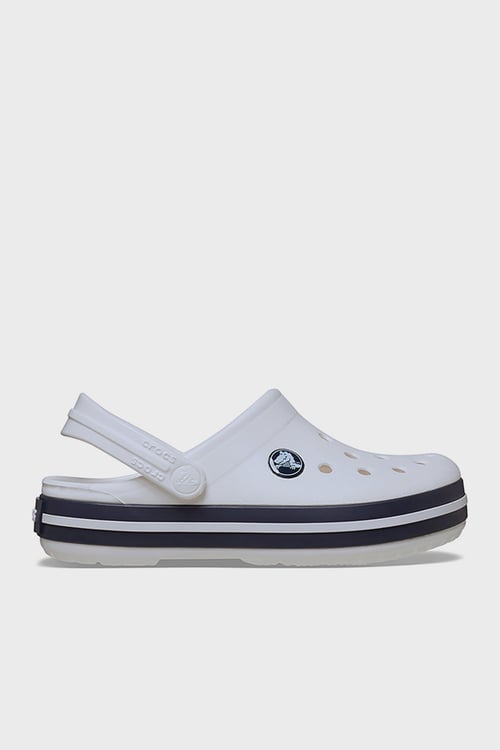 Crocband Clog K Logolu Çıkarılabilir Kayışlı Unisex Çocuk Terlik 207006-126 BEYAZ-LACİVERT