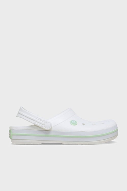 Crocband Logolu Unisex Terlik 11016-1YL BEYAZ-YEŞİL