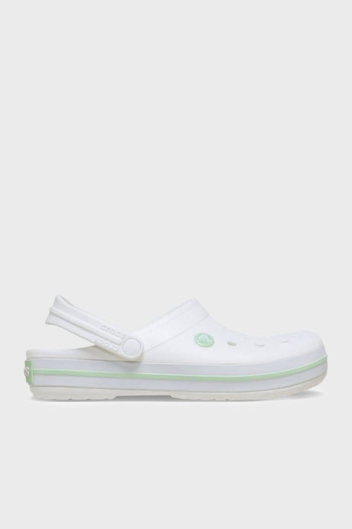 Crocs Crocband Logolu Unisex Terlik 11016-1YL BEYAZ-YEŞİL