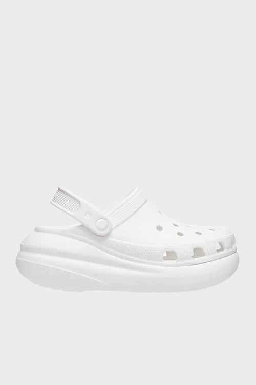 Crush Clog Logolu Unisex Terlik 207521-100 BEYAZ