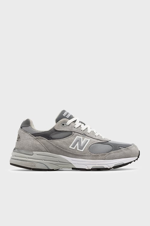 Deri Karışımlı Sneaker Erkek Ayakkabı MR993GL GRİ