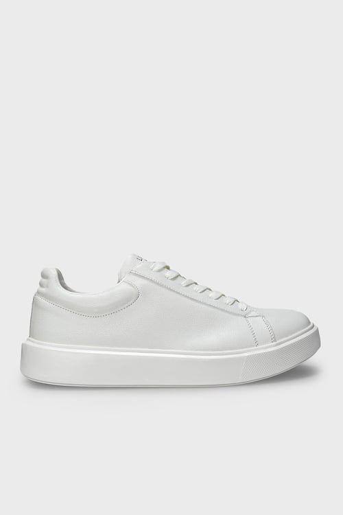 Deri Karışımlı Sneaker Erkek Ayakkabı 111230290 BEYAZ