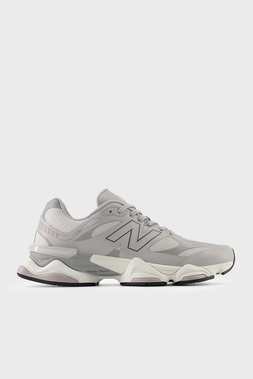 Deri Karışımlı Sneaker Unisex Ayakkabı U90601NR GRİ