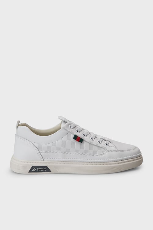 Deri Sneaker Erkek Ayakkabı 15219039Z1 BEYAZ