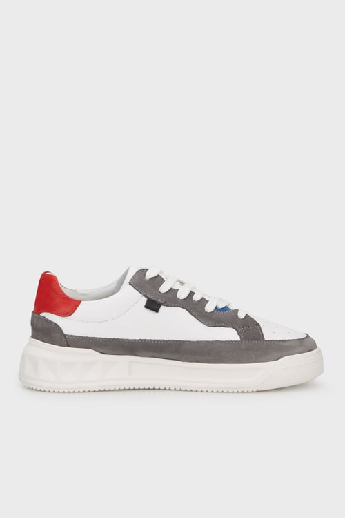 Deri Sneaker Erkek Ayakkabı 15219456G2 BEYAZ