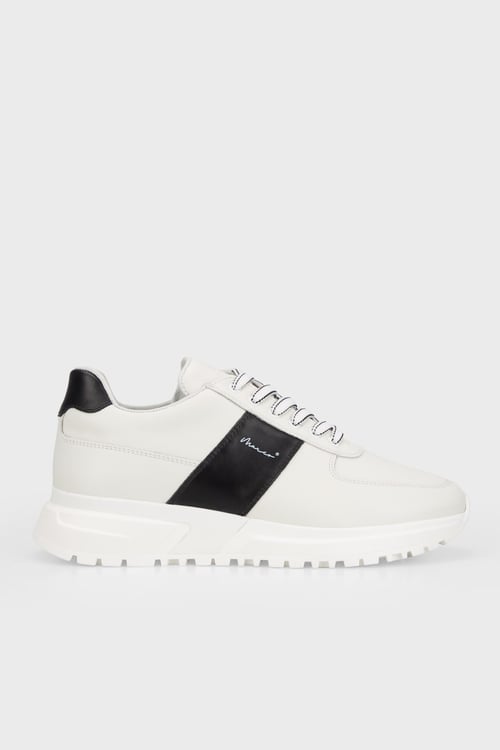 Deri Sneaker Erkek Ayakkabı 15219469Z2 BEYAZ