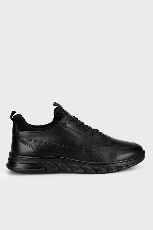 Deri Sneaker Erkek Ayakkabı 15222564S1 SİYAH