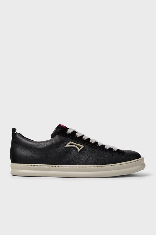 Deri Sneaker Erkek Ayakkabı K101052-002 SİYAH