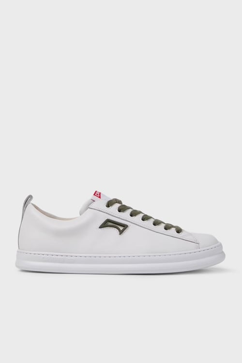 Deri Sneaker Erkek Ayakkabı K101052-010 Beyaz