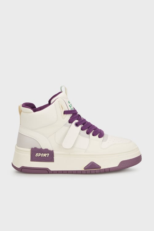 Deri Sneaker Kadın Ayakkabı 38924K3582 MOR