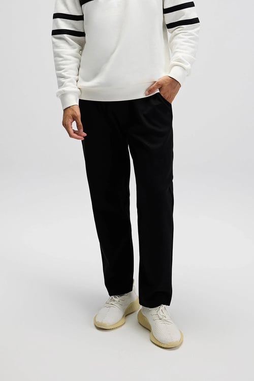 Ellesse Pamuklu Regular Fit Normal Bel Düz Paça Erkek Eşofman Altı EM546-BK SİYAH