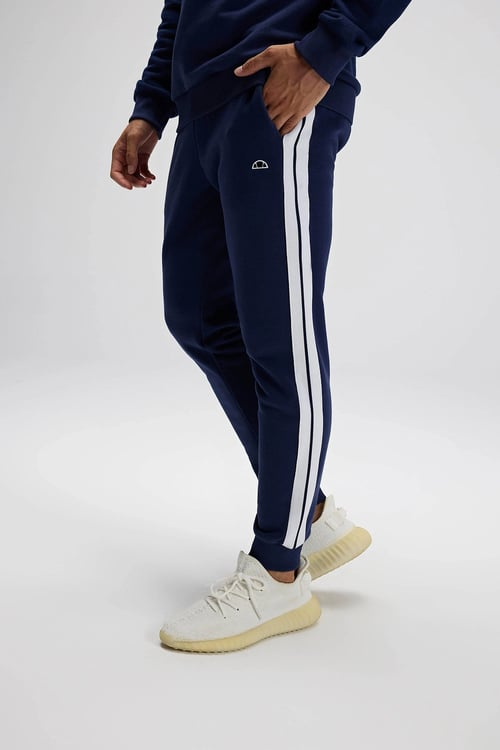 Ellesse Pamuklu Regular Fit Normal Bel Ribanalı Paça Jogger Erkek Eşofman Altı EM620-NV LACİVERT