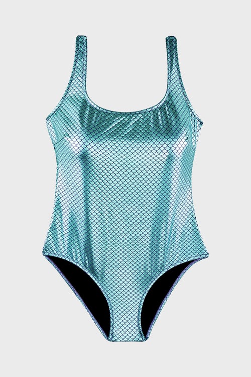 Elvira Green Uv Korumalı Parlak Kadın Mayo SM2644000015 YEŞİL