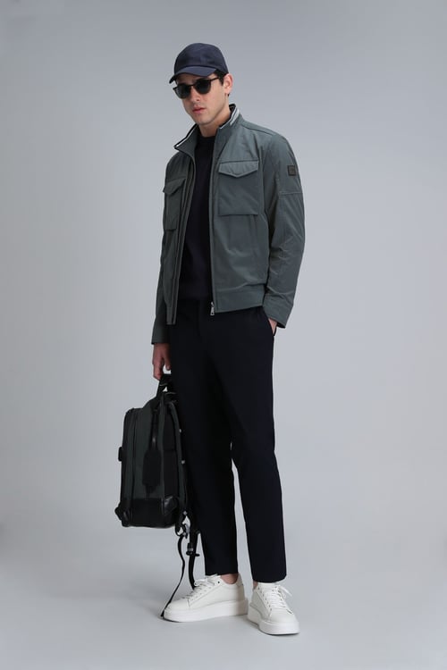 Glen Normal Bel Slim Fit Chino Erkek Pantolon 111190323 LACİVERT