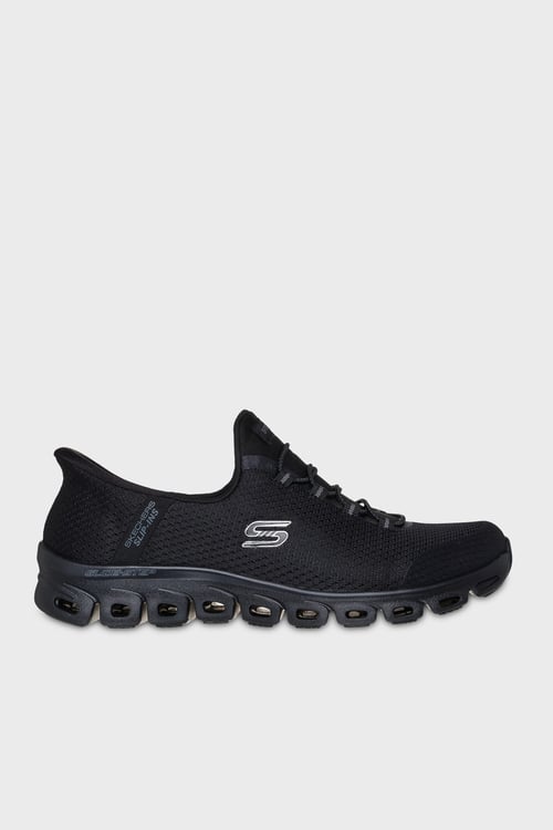 Glide-Step Memory Foam Logolu Sneaker Kadın Ayakkabı 104547 BBK SİYAH