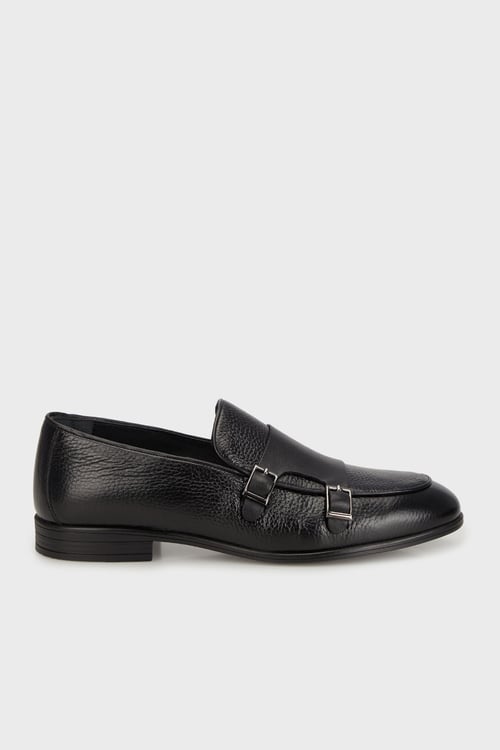Hakiki Deri Loafer Erkek Ayakkabı 15221645S1 SİYAH