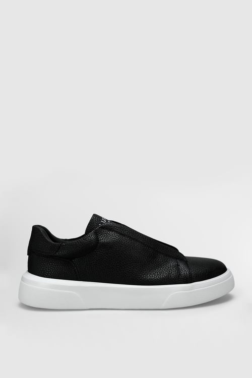 Hakiki Deri Sneaker Erkek Ayakkabı 111230330 SİYAH