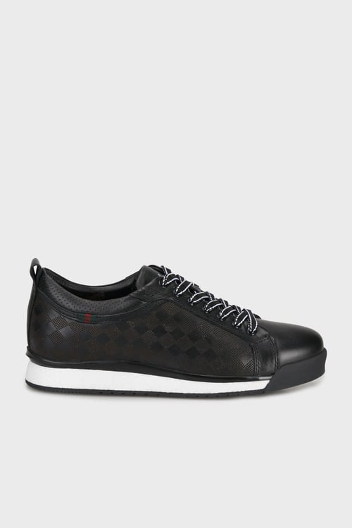 Hakiki Deri Sneaker Erkek Ayakkabı 15219593S1 SİYAH
