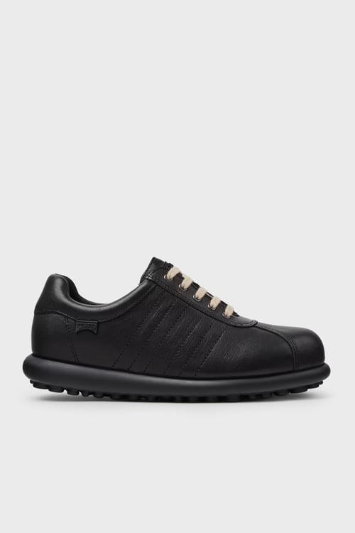 Hakiki Deri Sneaker Kadın Ayakkabı 27205-326 SİYAH