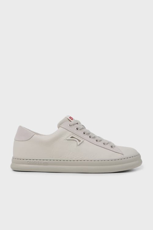 Hakiki Deri Sneaker Kadın Ayakkabı K201855-001 BEYAZ