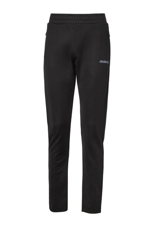 Hummel Logolu Pamuklu Regular Fit Normal Bel Boru Paça Erkek Eşofman Altı 932327-2001 SİYAH