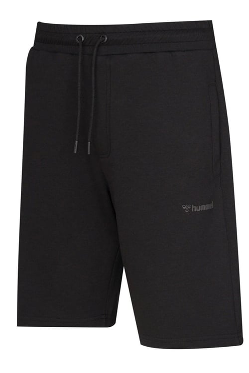 Hummel Regular Fit Logo Baskılı Normal Bel Erkek Short 932423-2001 SİYAH