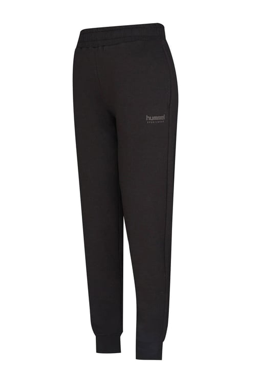 Hummel Regular Fit Logolu Normal Bel Kadın Eşofman Altı 932457-2001 SİYAH