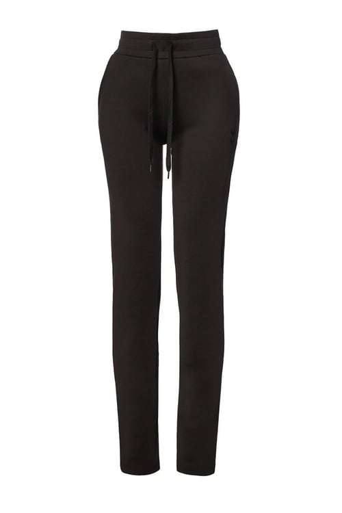 Hummel Streç Regular Fit Yüksek Bel Boru Paça Bayan Eşofman Altı 932315-2001 SİYAH