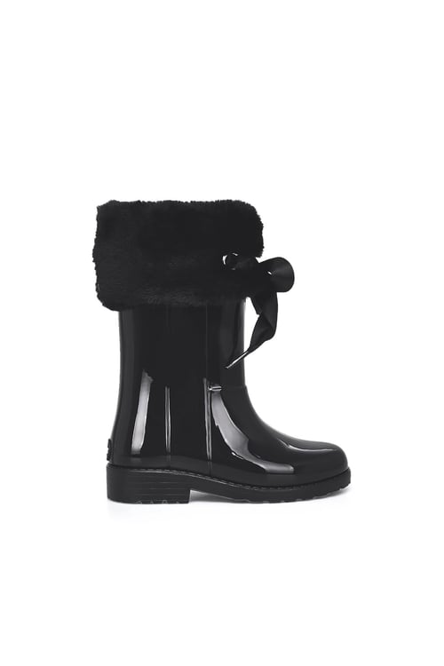Igor Campera Su Geçirmez Unisex Çocuk Yağmur Çizmesi W10239 SİYAH